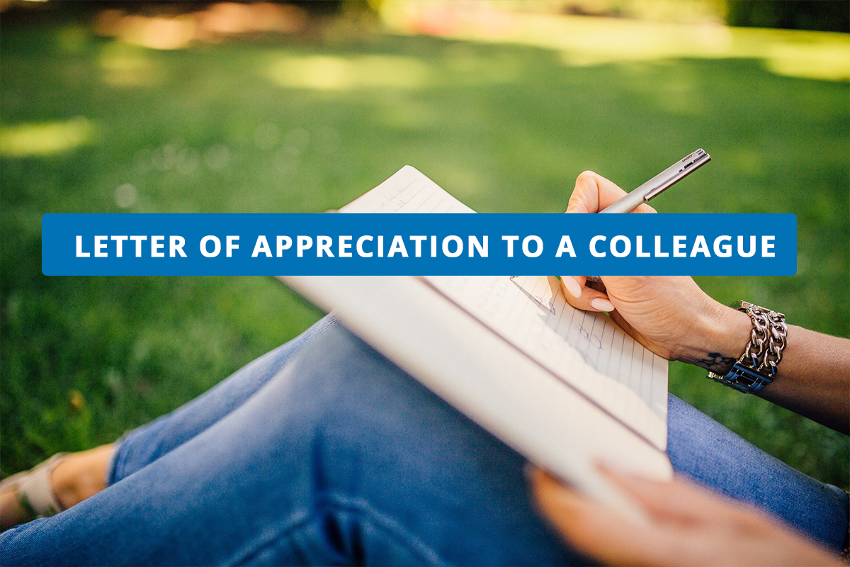 How to Write a Letter of Appreciation to a Colleague/Teacher