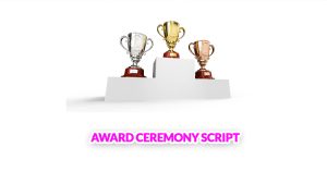 Award Ceremony Script