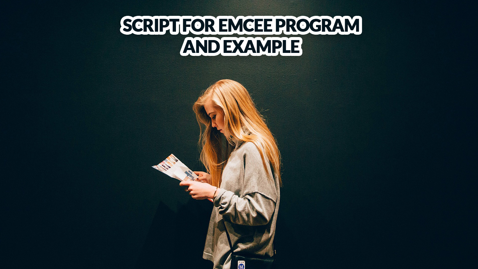 Script For Emcee Program and Example