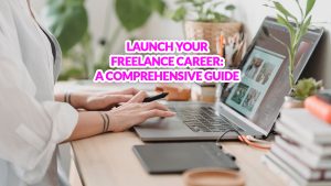 Woman Working on Desk with Laptop